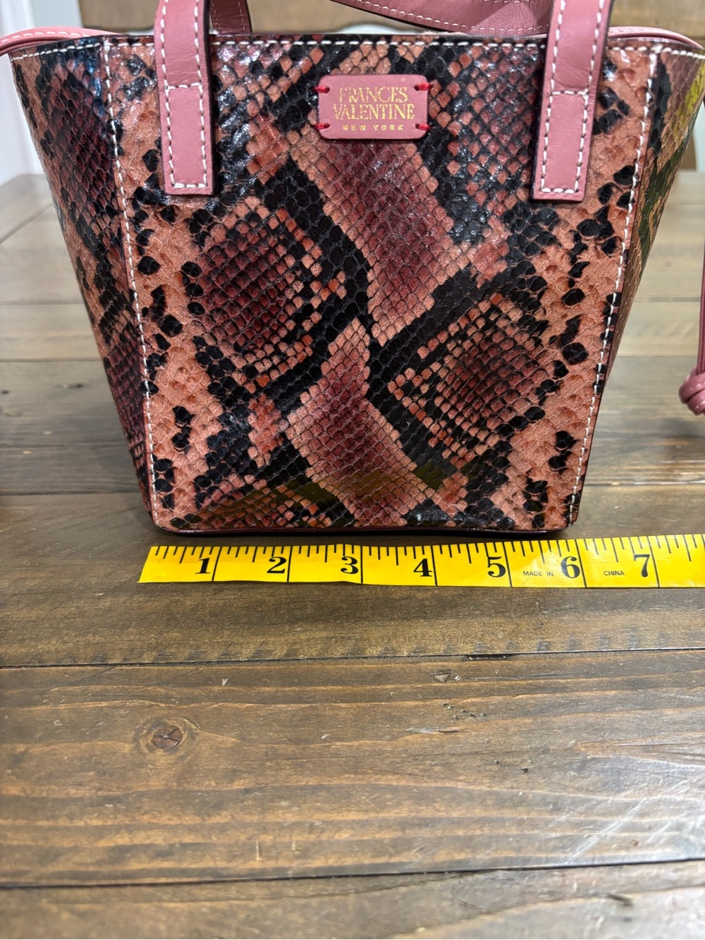 Frances Valentine Moxy Cube Mini Tote - Picture 11 of 13